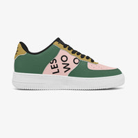 Andrew Barnsley | Leads With Heart | Low-Top Leather Sneaker, product view 3