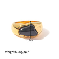 Ellora Patnaik Stone Ring in green and gold