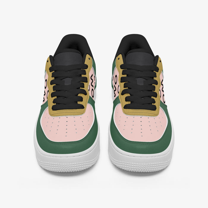 Andrew Barnsley | Leads With Heart | Low-Top Leather Sneaker, product view 1