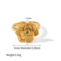 Jo Chim Blossom Ring in gold, alternate product view