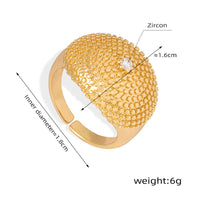 Rebecca Sandulak Resilience Ring in gold, alternate product view