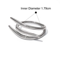 Allana Harkin Barbed Ring, alternate finish view