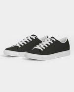 LES WOO 322 | VEGAN-LEATHER SNEAKER | BLACK - les woo 