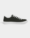 LES WOO 322 | VEGAN-LEATHER SNEAKER | BLACK - les woo 