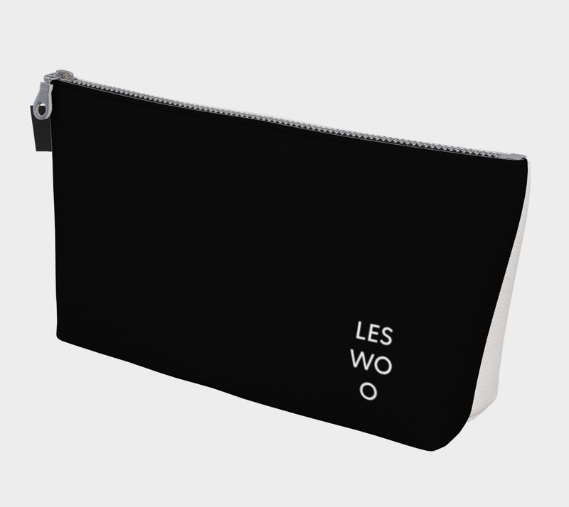 LES WOO | CARRY ALL | BLACK & WHITE - les woo 