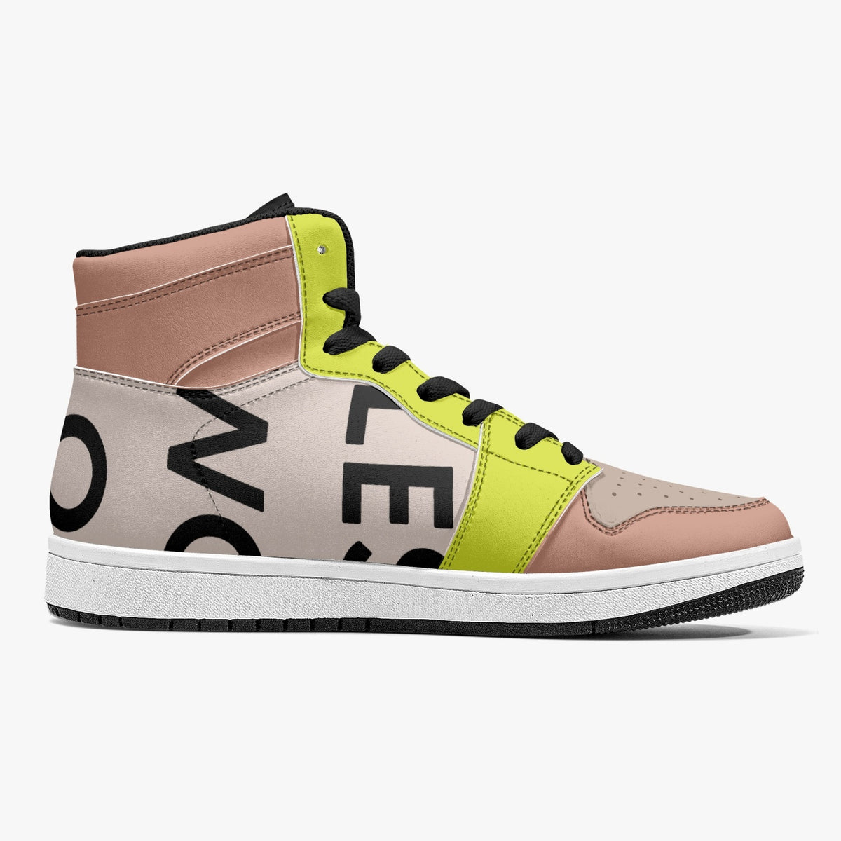 222 WOO Girl | High-Top | Leather Sneakers - les woo 