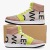 222 WOO Girl | High-Top | Leather Sneakers - les woo 