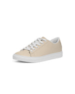 LES WOO 322 | VEGAN LEATHER SNEAKER | SAND STONE - les woo 
