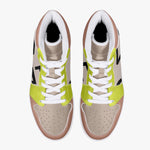 222 WOO Girl | High-Top | Leather Sneakers - les woo 