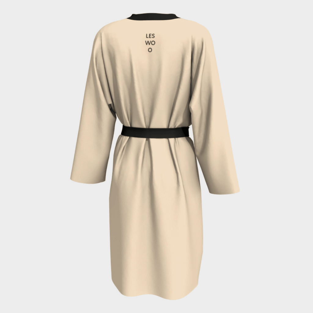 LES WOO | PEIGNOIR | SANDSTONE - les woo 