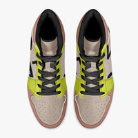 222 WOO Girl | High-Top | Leather Sneakers - les woo 