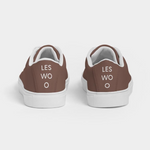 LES WOO 322 | VEGAN LEATHER SNEAKER | CLAY - les woo 