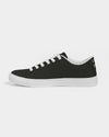LES WOO 322 | VEGAN-LEATHER SNEAKER | BLACK - les woo 
