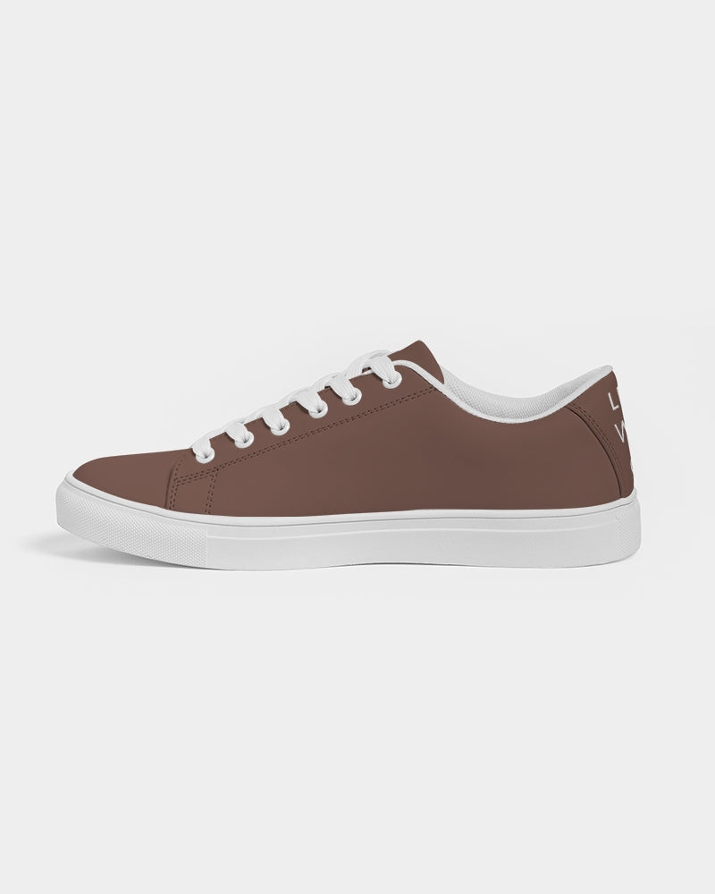 LES WOO 322 | VEGAN LEATHER SNEAKER | CLAY - les woo 