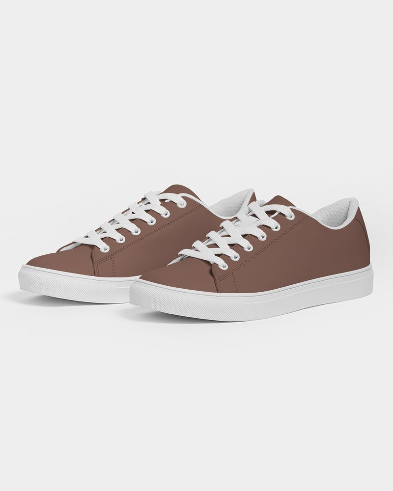 LES WOO 322 | VEGAN LEATHER SNEAKER | CLAY - les woo 